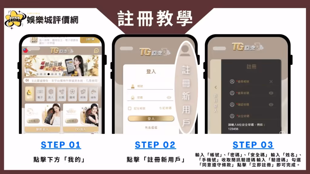 鐵支財神娛樂城-註冊教學